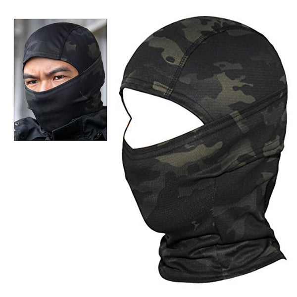 Camouflage Outdoor Full Face Mask Liner